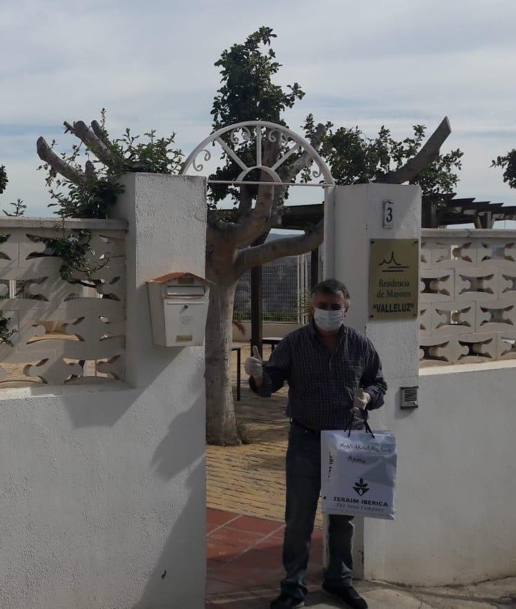 Zeraim agradece el esfuerzo de los agricultores y cuida de los mayores