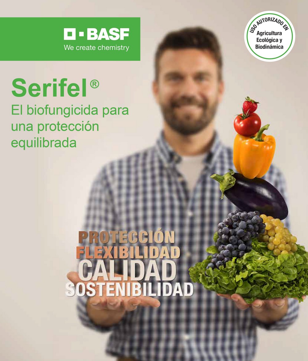 Serifel® se postula como el biofungicida ideal para una producción equilibrada