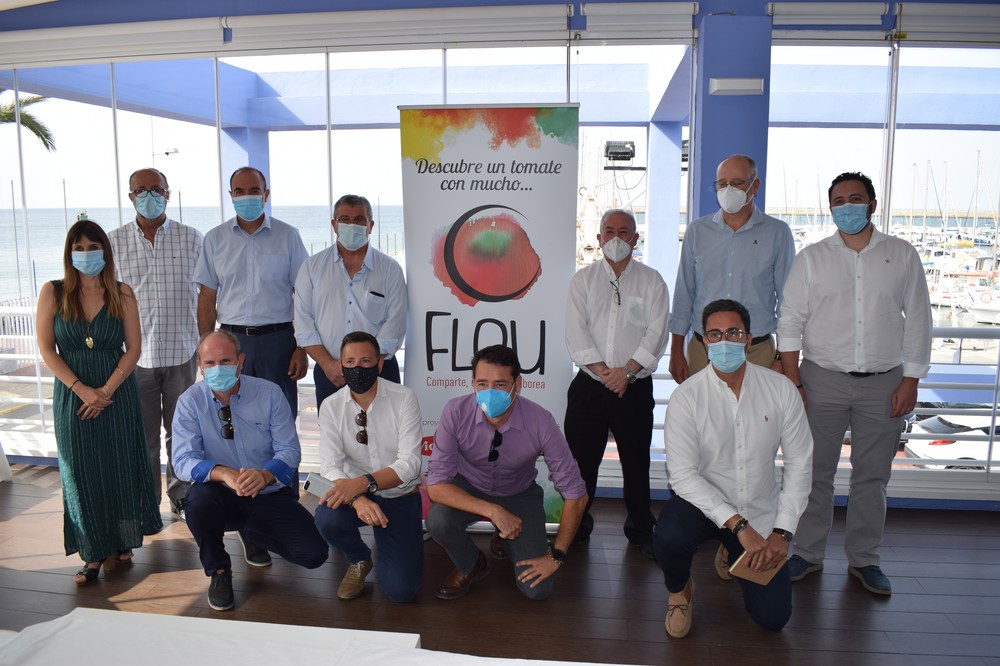 Vicasol y Coproníjar estrechan lazos para lanzar al mercado el tomate Flou, un tipo asurcado Gourmet