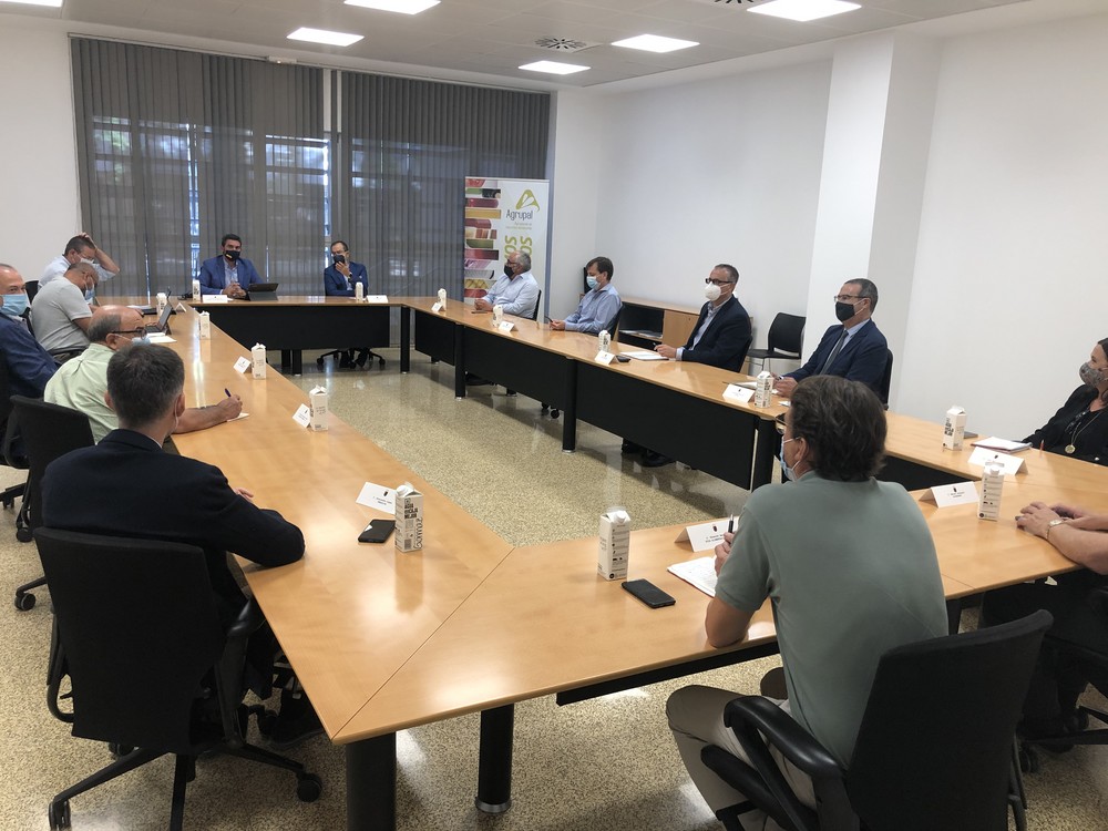 La Comunidad de Murcia y Agrupal trabajan en la estrategia para el crecimiento del sector agroalimentario en el periodo 2021-2027
