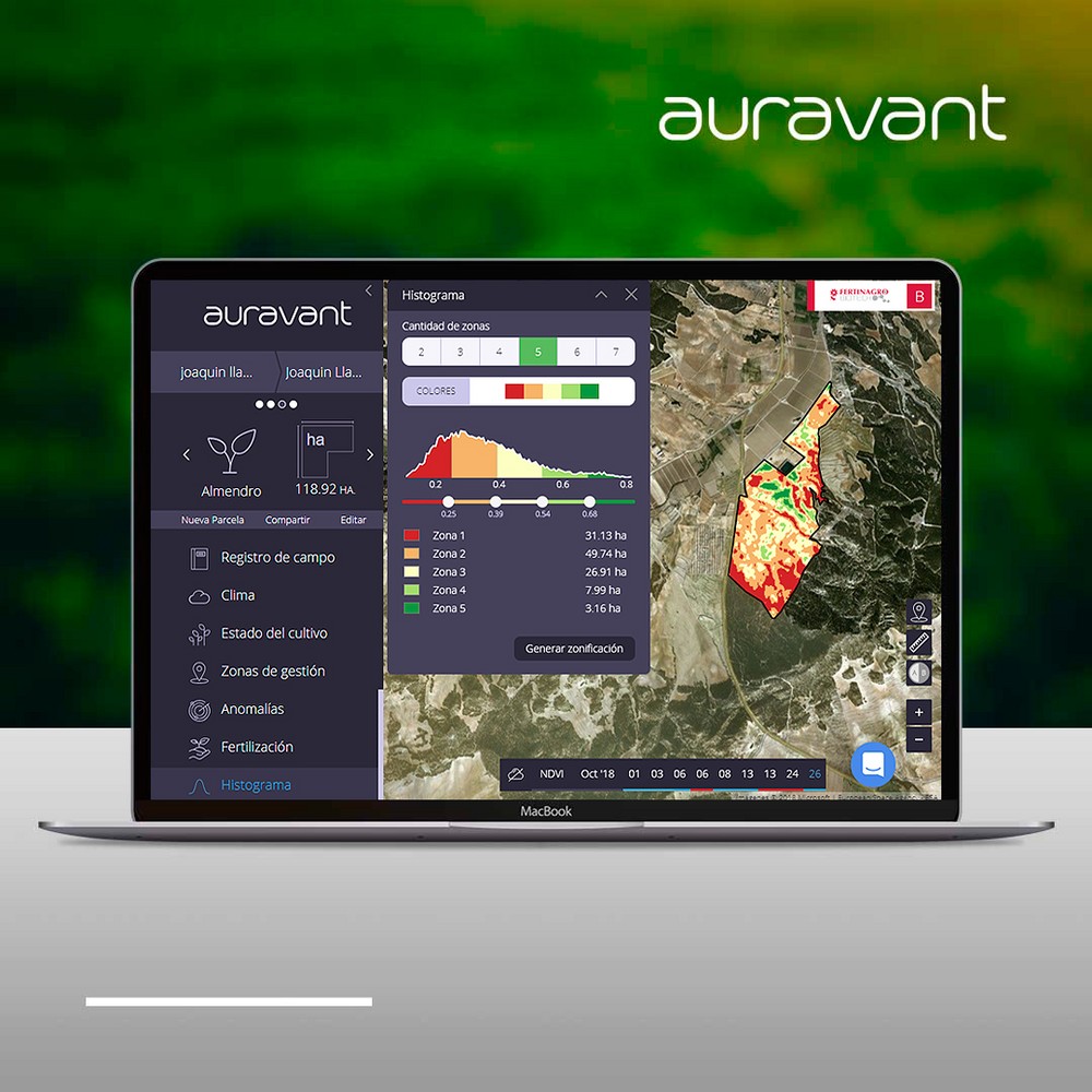 Fertinagro Biotech y Auravant, alianza para una agricultura de precisión y nutrición sostenible de los suelos