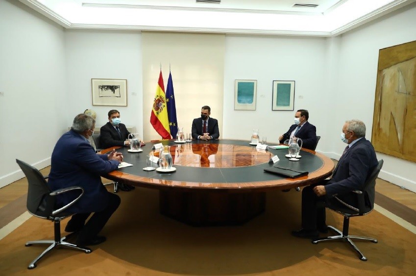Pedro Sánchez analiza con el sector agrario las oportunidades de la nueva PAC para el campo español