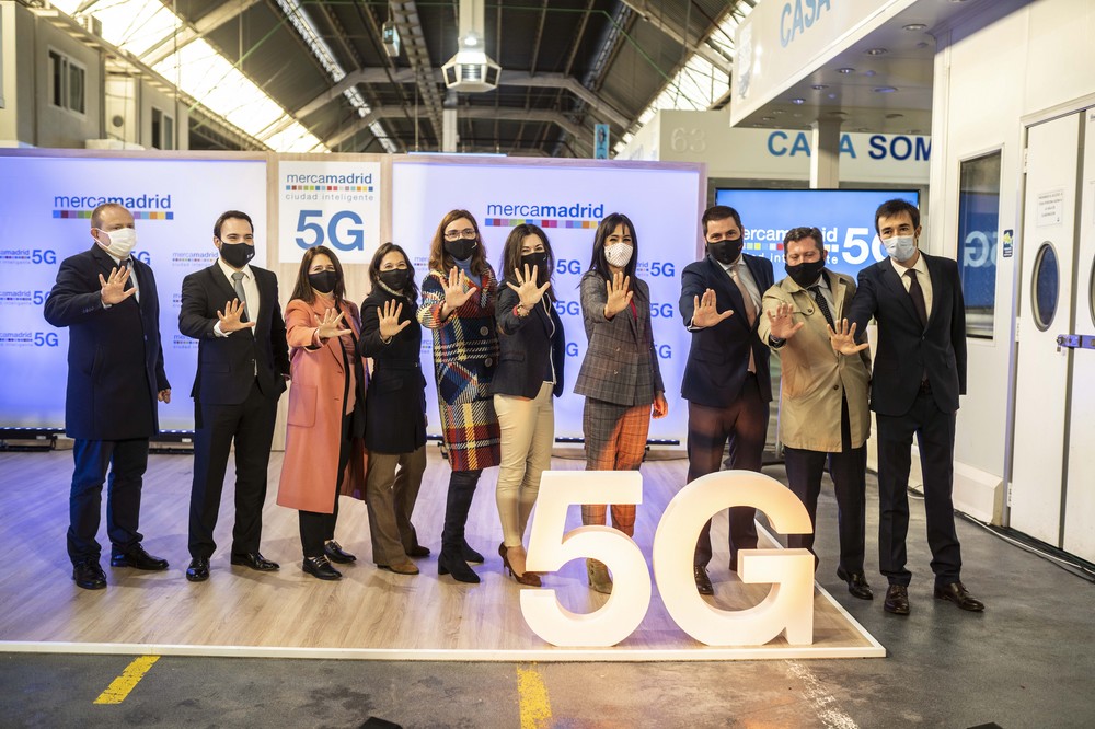 Mercamadrid enciende su nodo 5G, el primer desarrollo completo de España