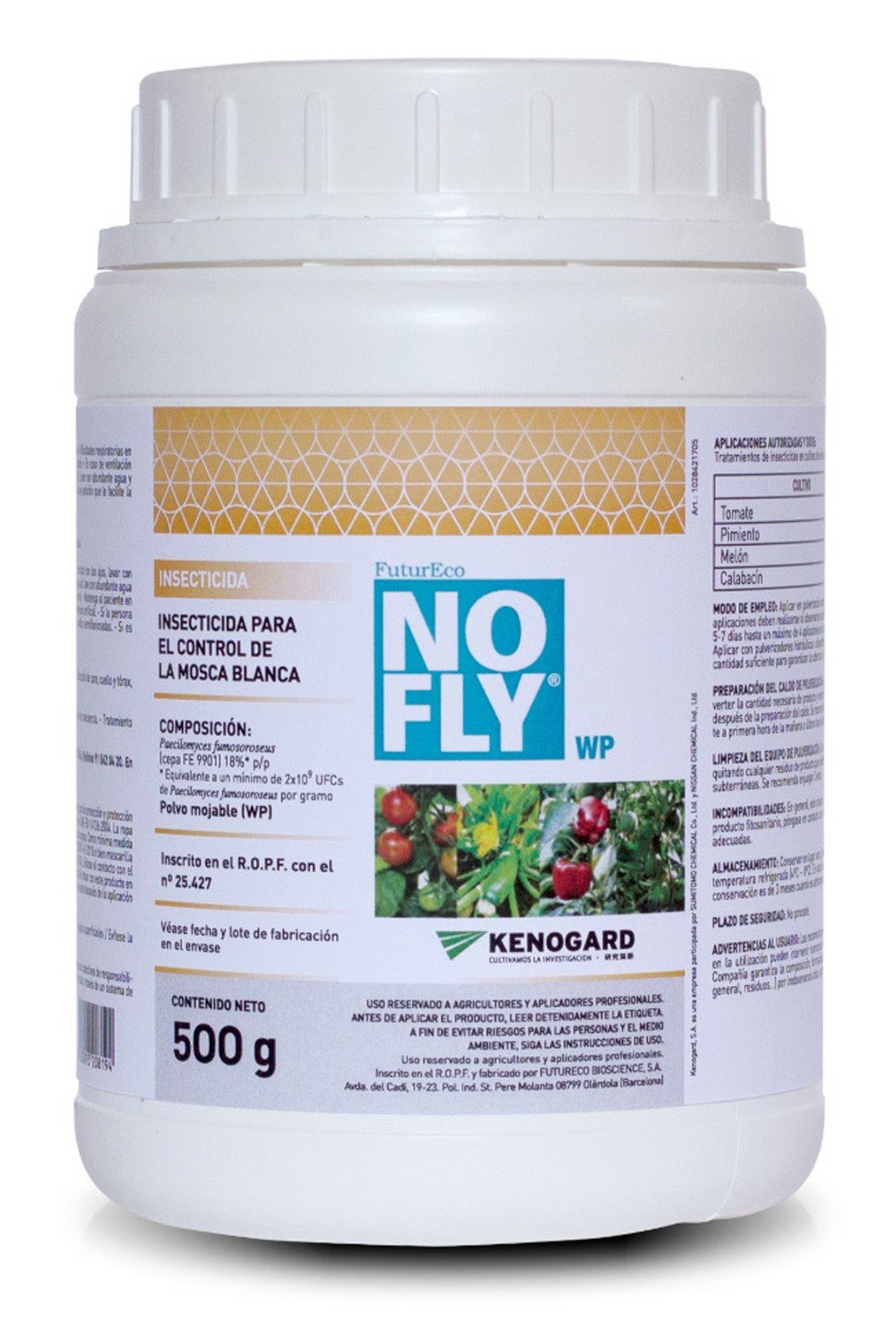 NoFly®: control natural de mosca blanca y trips por medio de hongos entomopatógenos