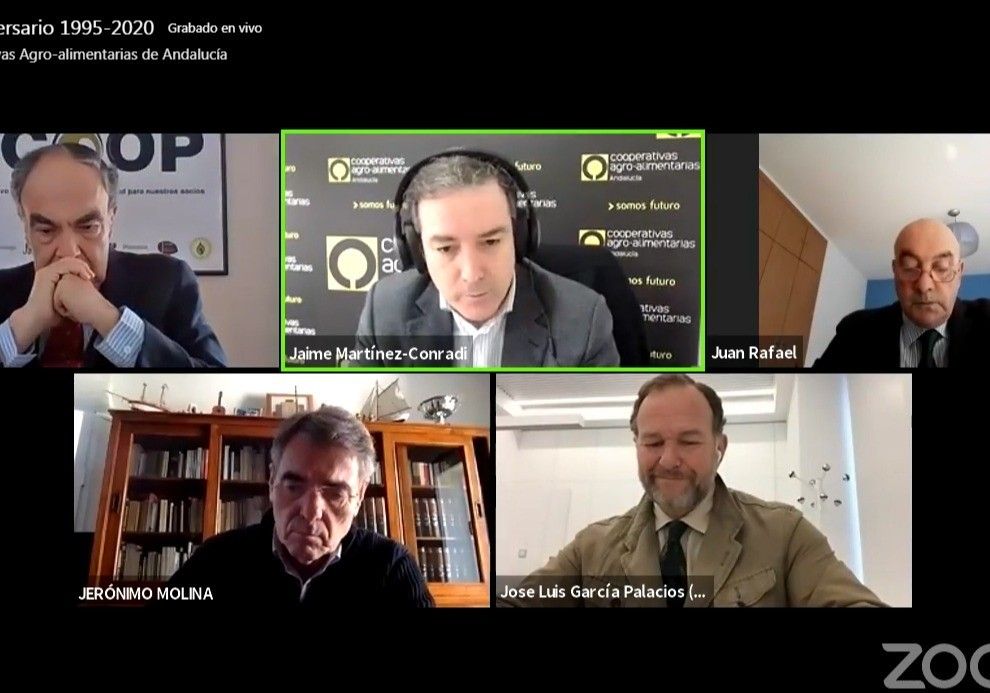 Cooperativas Agro-alimentarias de Andalucía rinde homenaje al sector en su 25 aniversario