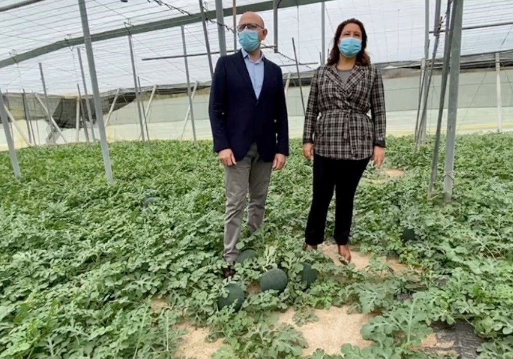 La consejera de Agricultura valora la apuesta de Almería por el control biológico de plagas