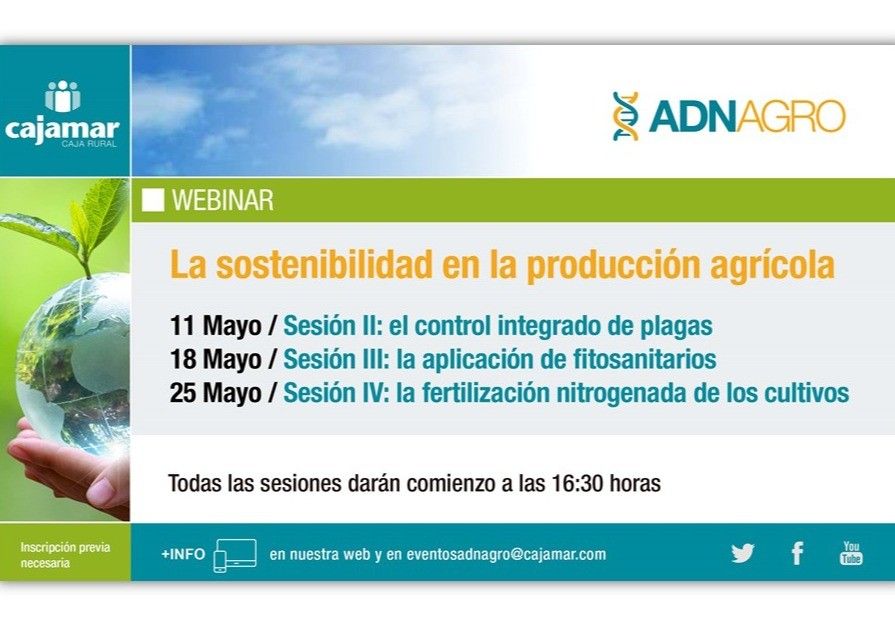 Nuevas sesiones para ahondar en la sostenibilidad en la producción agrícola