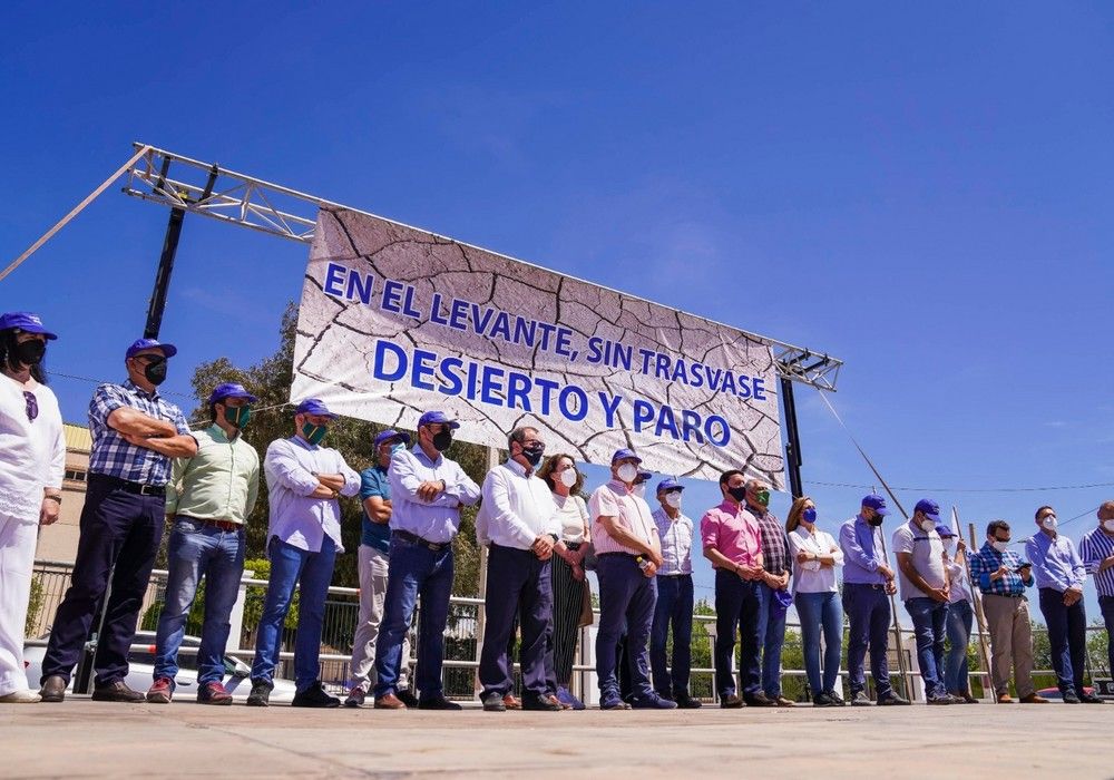 Diputación se suma al ‘agro’ almeriense y exige mantener los caudales del Trasvase Tajo-Segura