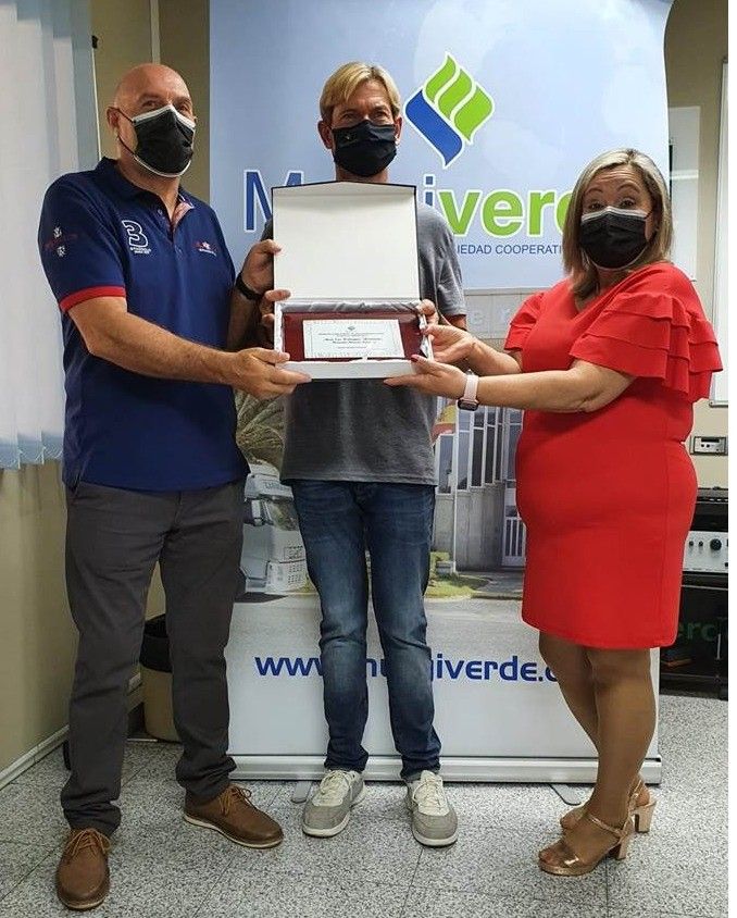 Murgiverde premia al agricultor con la más alta producción de calidad de pimiento de la campaña 2020/21