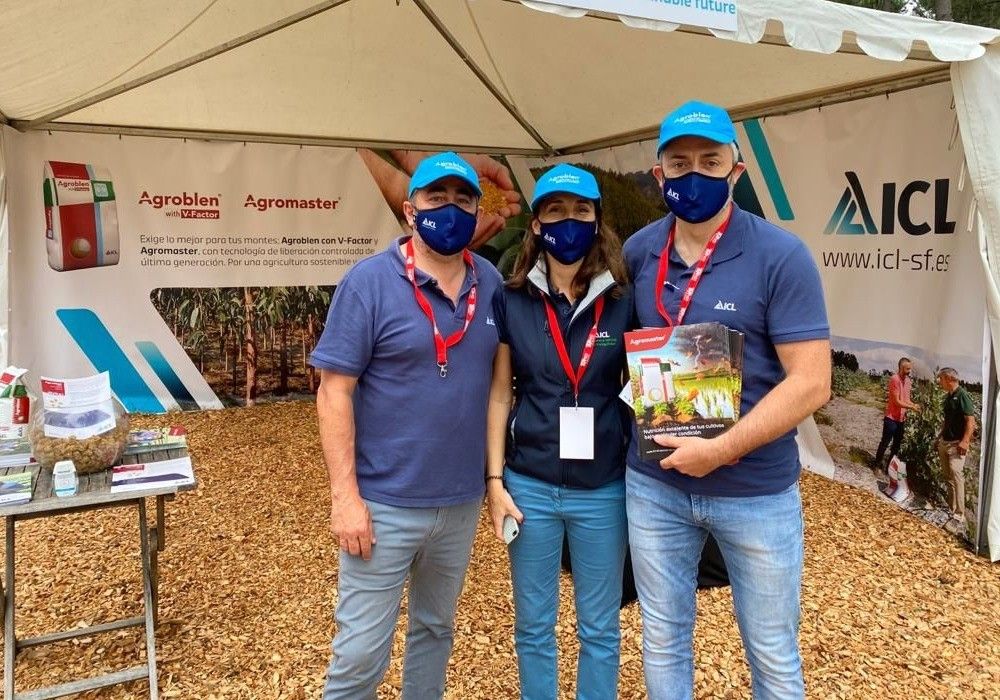 ICL presenta en Asturforesta el nuevo Agroblen con tecnología V-Factor para nuevas plantaciones