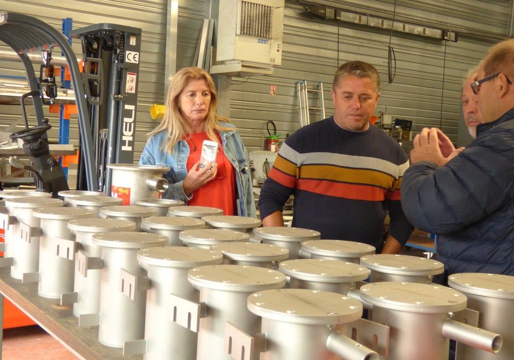 Agricultores almerienses comprueban en Francia la eficacia de LM INNOVATION en reducción de riego