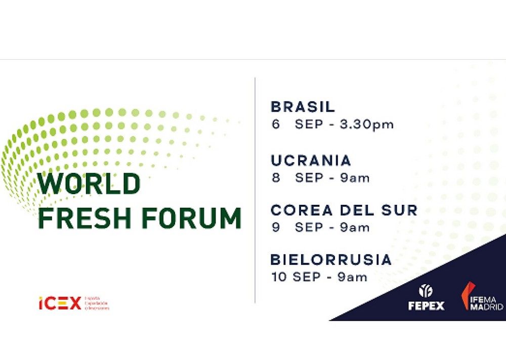 Los mercados de Brasil, Ucrania, Corea del Sur y Bielorrusia en Fruit Attraction LiveConnect