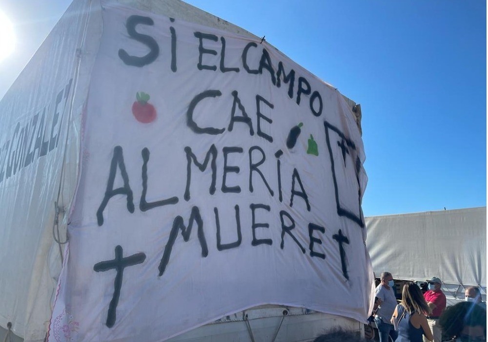 Las Organizaciones Agrarias almerienses y Coexphal se manifestarán frente al Ministerio de Agricultura el 24N