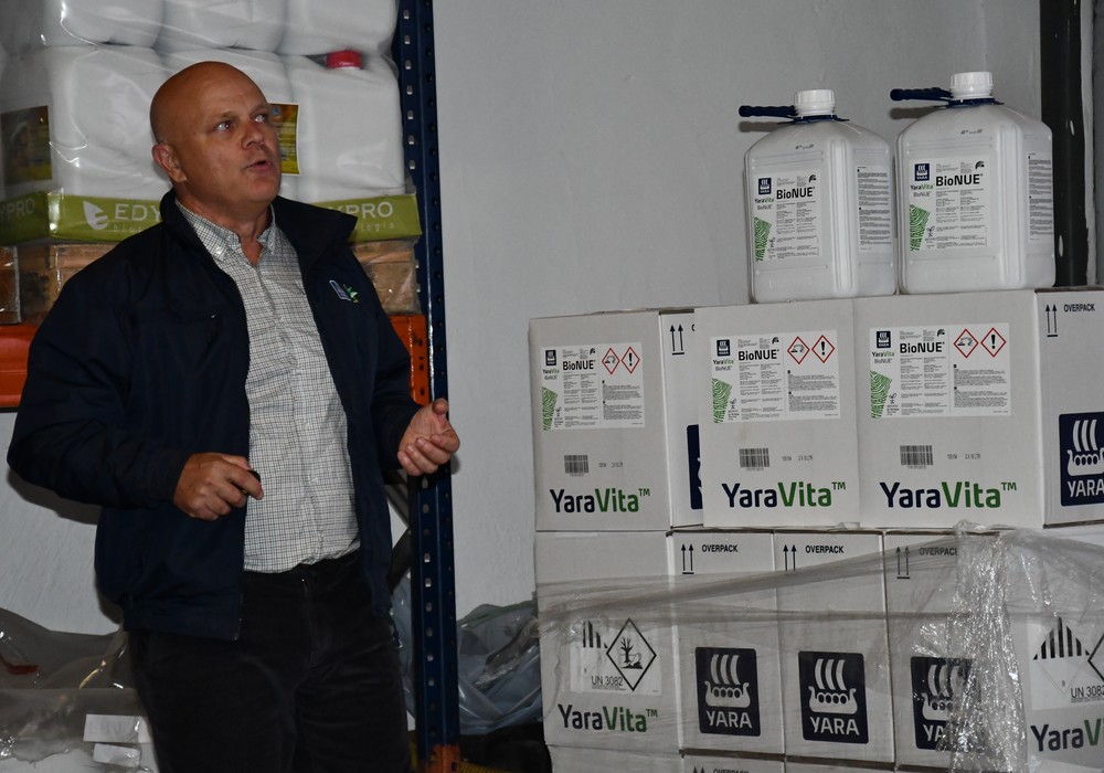 Yara y “Cerrillo y Pérez” presentan los productos “Bionue”, “Biotrac” e “Hydroterra Biocoral”