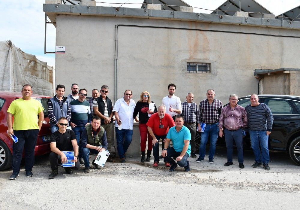 Decenas de agricultores conocen el ahorro de agua que proporciona LM Innovation
