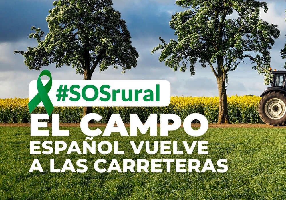 ASAJA, COAG y UPA retoman las movilizaciones en todos los territorios