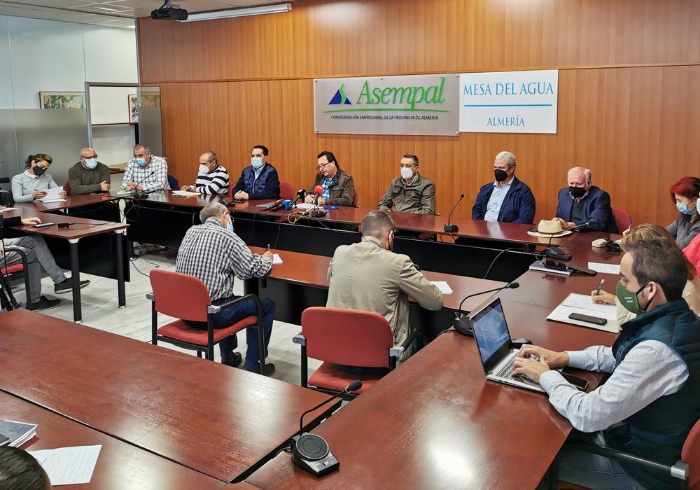 La Mesa del Agua pide al Gobierno que incluya a la provincia en las subvenciones para desalación ante la subida de los costes de producción