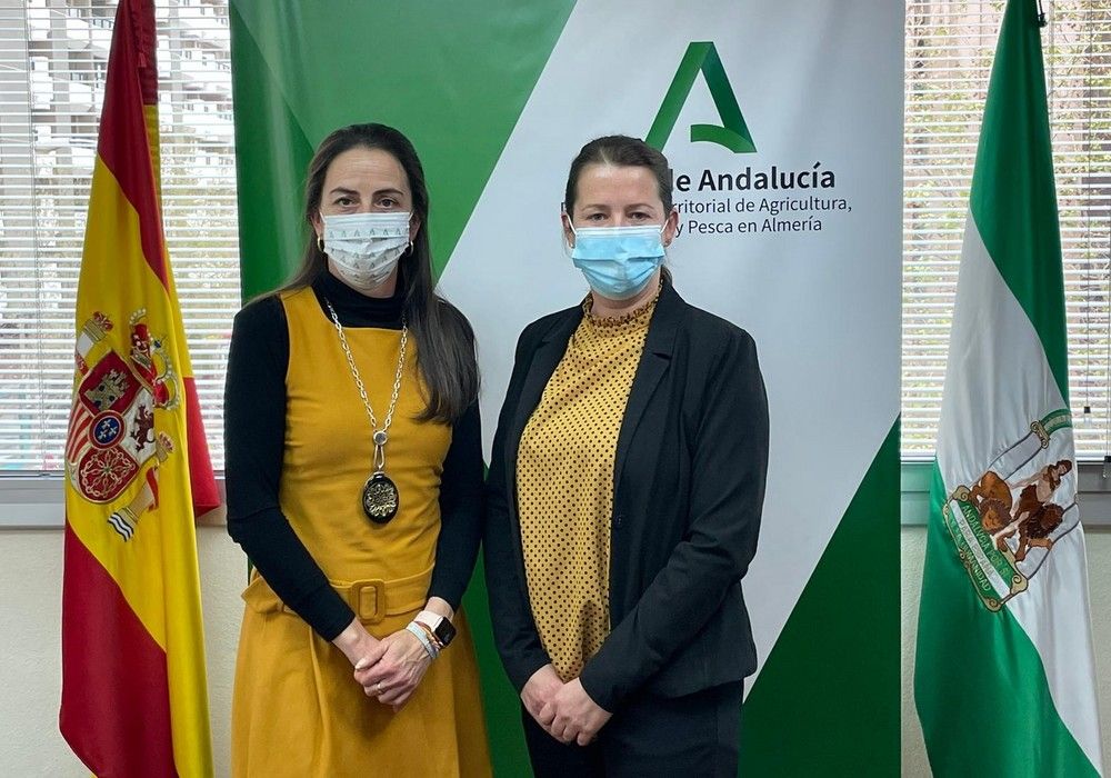 Reunión entre la consejera de Agricultura de los Países Bajos y la delegada territorial de Almería