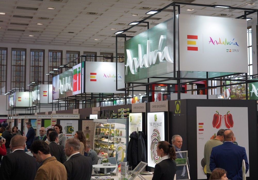 Andalucía acude a Fruit Logistica con nuevo récord de exportaciones agroalimentarias