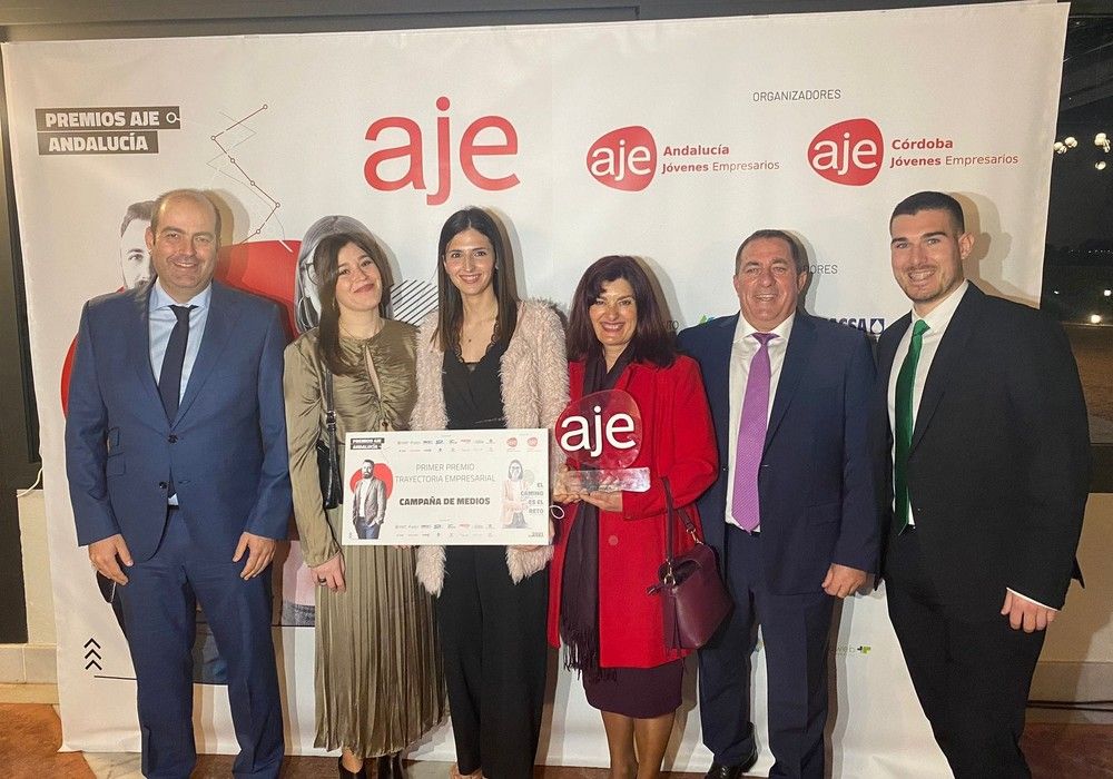 Ecoinver recibe el premio a “Trayectoria Empresarial” 2021 por AJE Andalucía