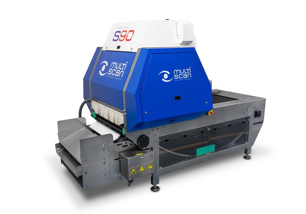 Multiscan S90, la nueva selectora de tecnología avanzada para el precalibrado y reempaque de frutas y hortalizas
