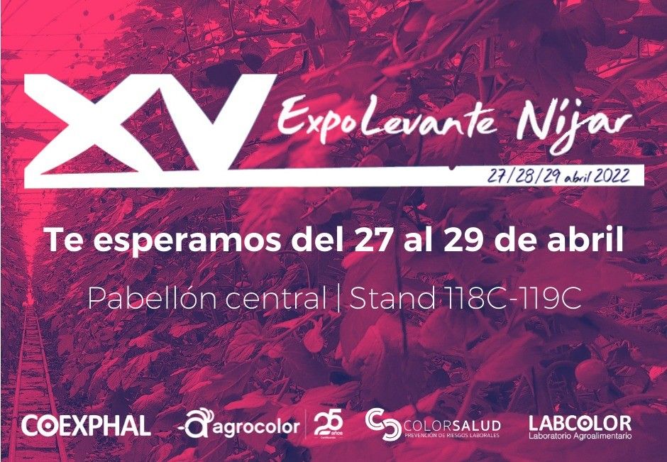 COEXPHAL estará presente en Expolevante 2022