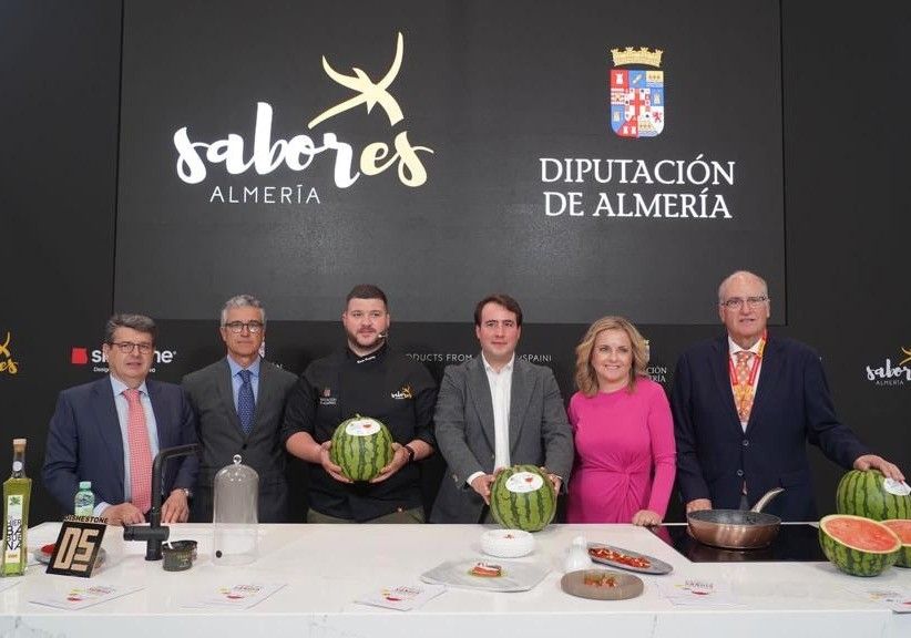 La Primera Sandía Europea luce como 'superestrella' en el Salón Gourmets