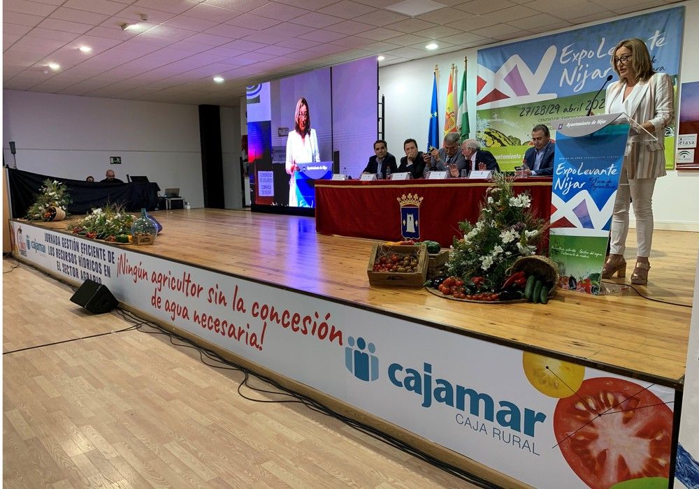 El agua centra la última jornada de una Expolevante que rompe las previsiones de visitas