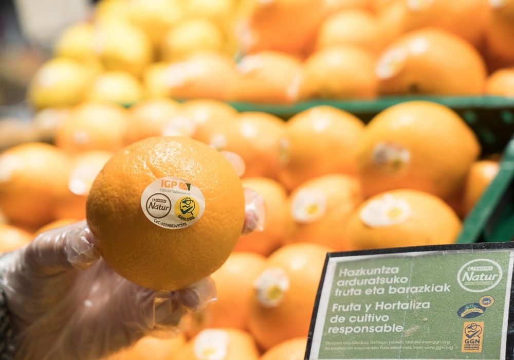 La nueva etiqueta GGN estará presente en los supermercados Eroski
