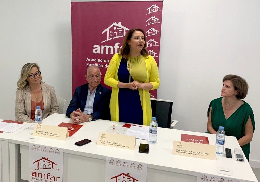 Jornada sobre el papel de la mujer en el mundo rural organizada por Amfar en Roquetas de Mar
