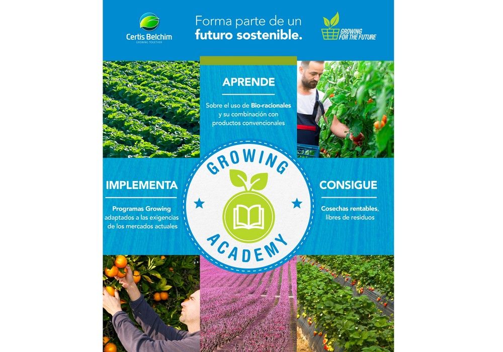 Certis Belchim inaugura sus masterclasses online ‘‘Growing Academy’’