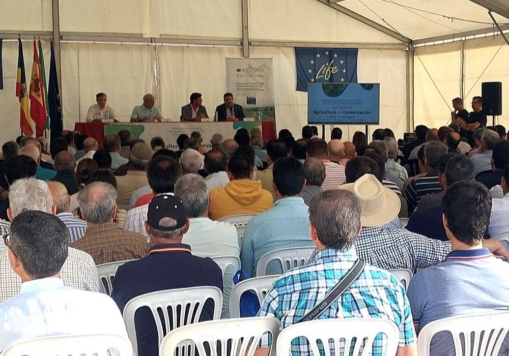 La AEAC/SV muestra en campo cómo la siembra directa es una oportunidad cómo Eco-Regimen de la PAC y para generar créditos de carbono