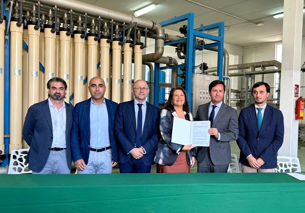 Se inician las obras de emergencia de mejora de los terciarios de la EDAR de El Ejido que dotarán de agua regenerada a los regantes
