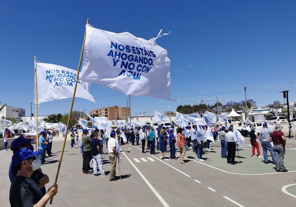 La Mesa del Agua se suma a la manifestación en Madrid contra el recorte en el trasvase Tajo-Segura