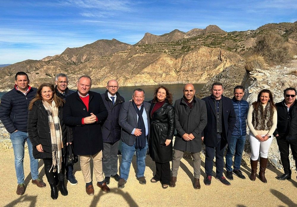 La consejera inaugura las obras de abastecimiento del Almanzora que aportarán 1,3 hm³ adicionales