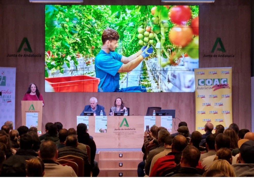 Jóvenes agricultores de toda Andalucía reivindican más y mejor apoyo al relevo generacional