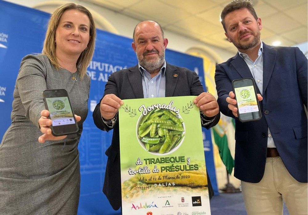 Jornadas de tirabeques y tortilla de présules del 4 al 12 de marzo en Dalías con el apoyo de Diputación y Junta