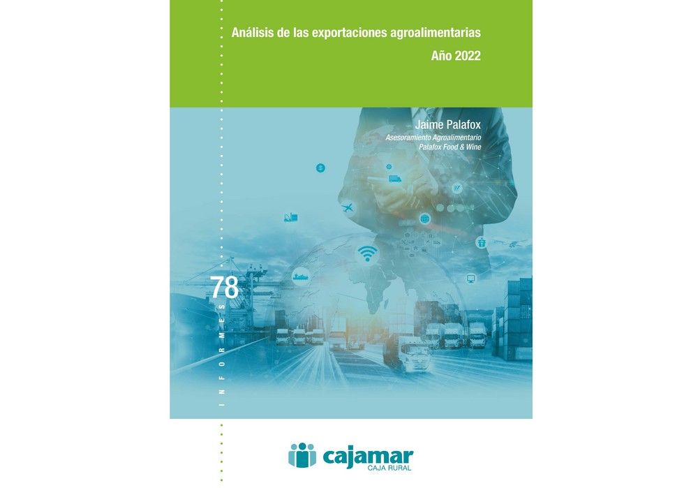Las exportaciones agroalimentarias crecieron en 2022 un 13,2 % en valor pero bajaron un 6 % de media en volumen