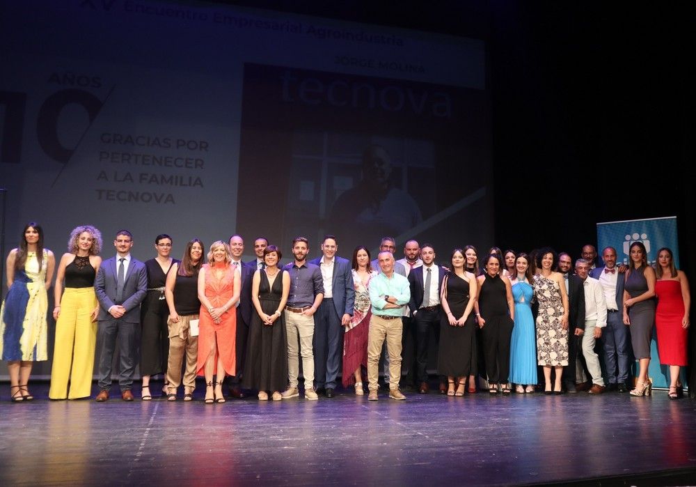 El XV Encuentro de la agroindustria celebrado por Tecnova reúne a más 200 empresarios de la provincia