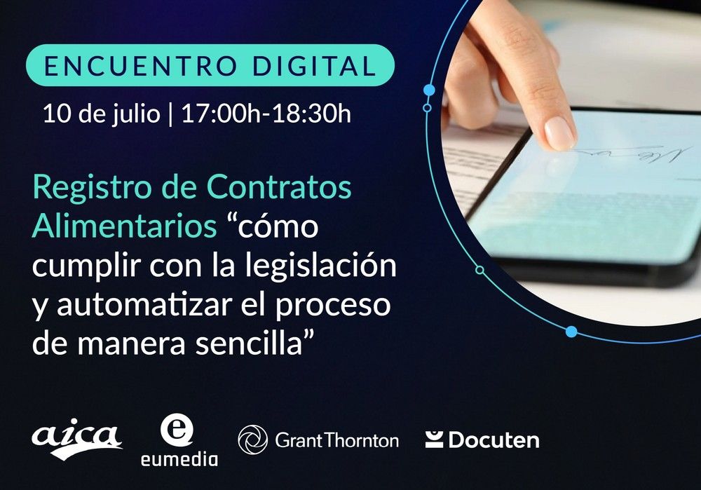 Este 30 de junio entra en vigor la normativa que regula el Registro de Contratos Alimentarios con sanciones de hasta 1 millón de euros