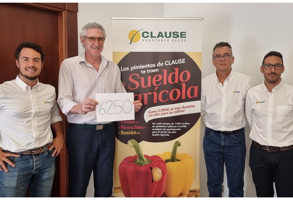 La papeleta 6250 gana el primer sueldo agrícola de HM.CLAUSE