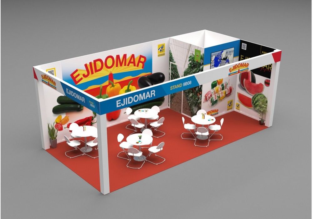 Ejidomar estará presente en la XV edición de la feria hortícola con un diseño renovado de su stand