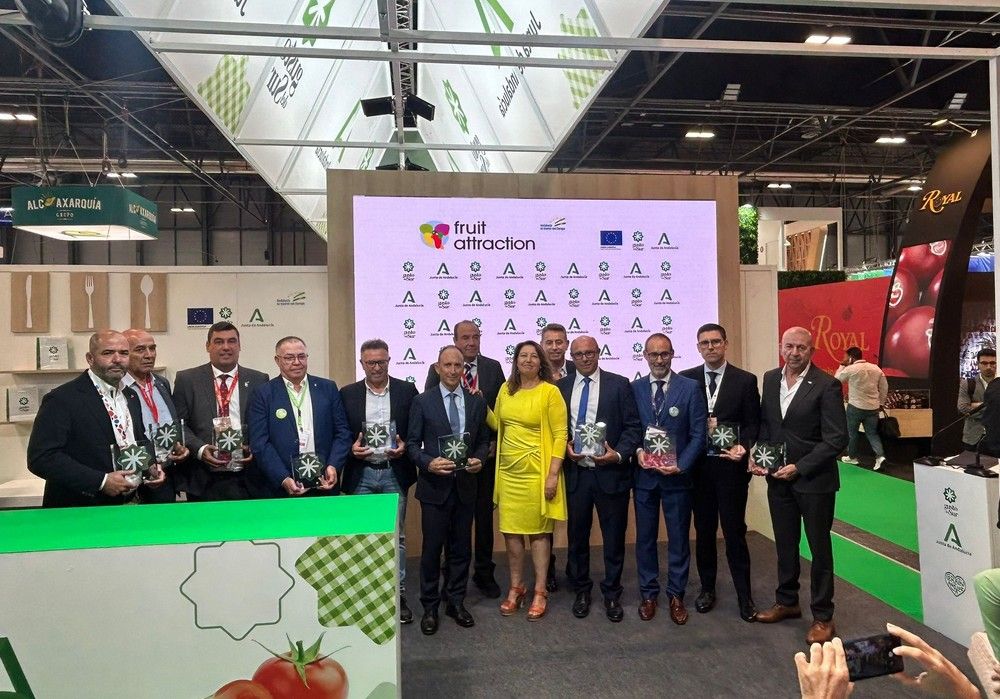 Frutas y hortalizas de Almería, Huelva, Málaga, Granada y Córdoba se adhieren a 'Gusto del Sur'