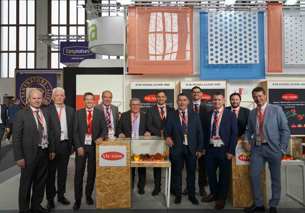 Vicasol consolida su liderazgo en Fruit Logistica tras presentar al mundo los nuevos proyectos de la cooperativa