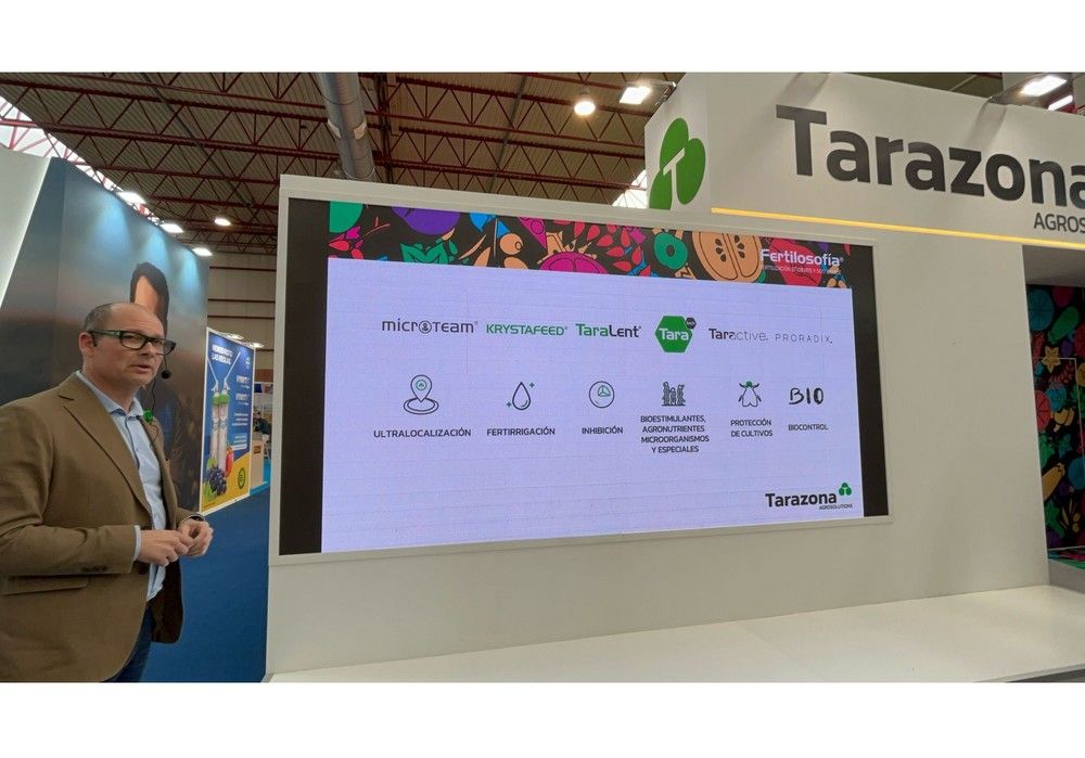 FIMA 2024: Lanzamiento de Tarazona Agrosolutions, el bioestimulante STATUS y la sinergia con xFarm
