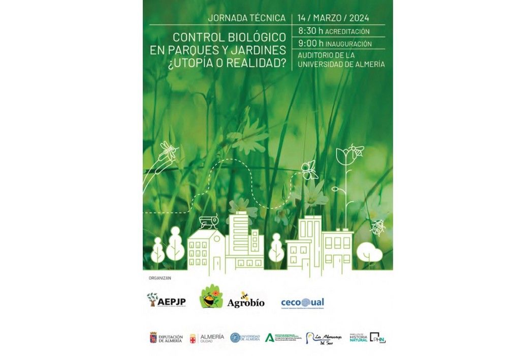 Agrobío participa en la organización de una jornada técnica sobre control biológico en la UAL