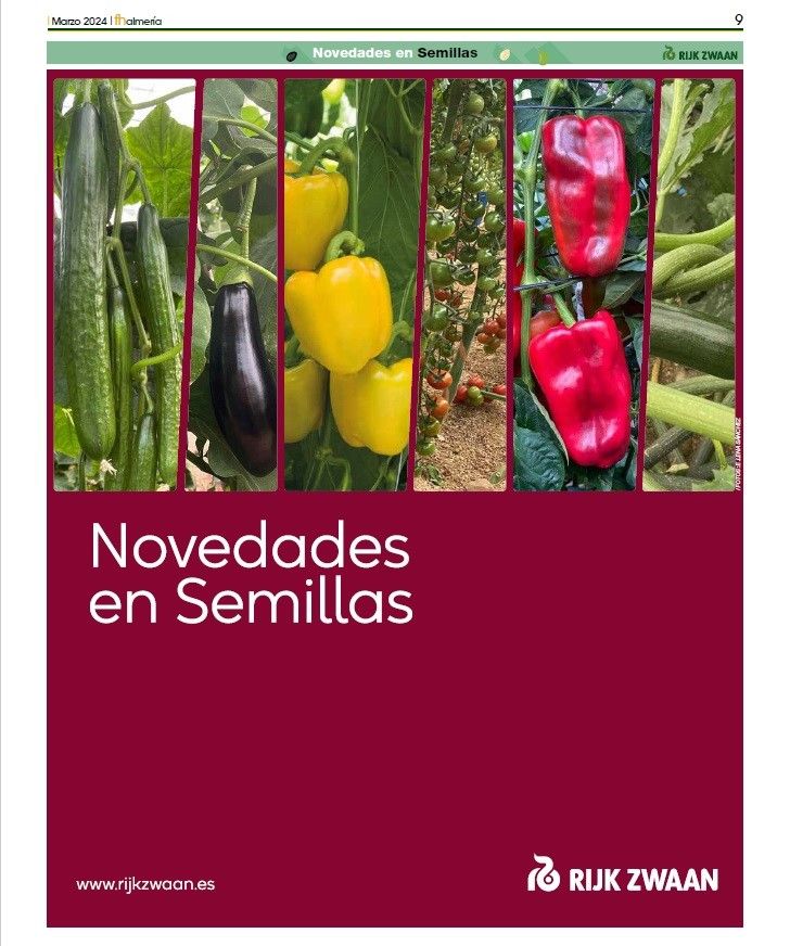 Marzo 2024||Novedades en semillas de Rijk Zwaan