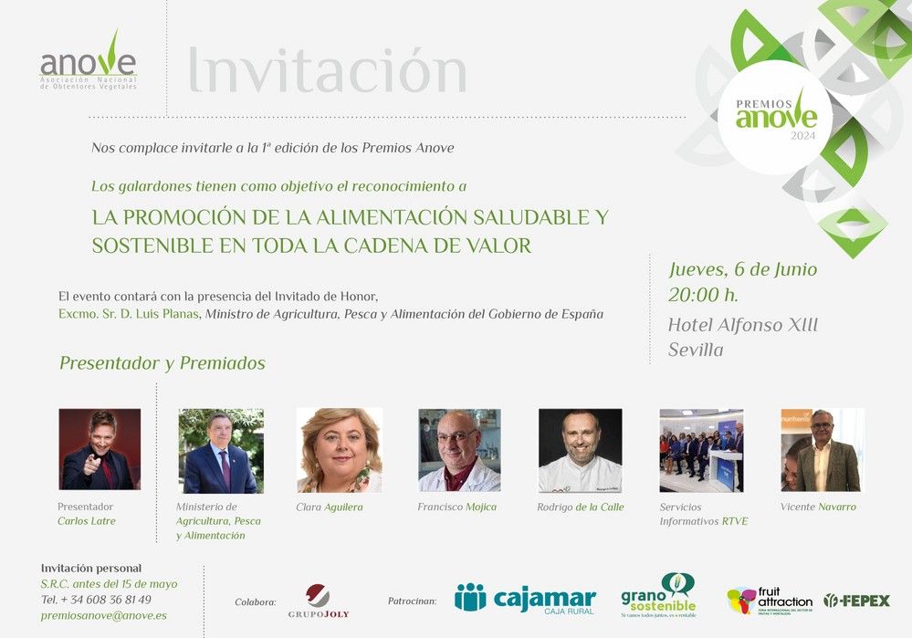 Se dan a conocer los ganadores de los PREMIOS ANOVE en su primera edición