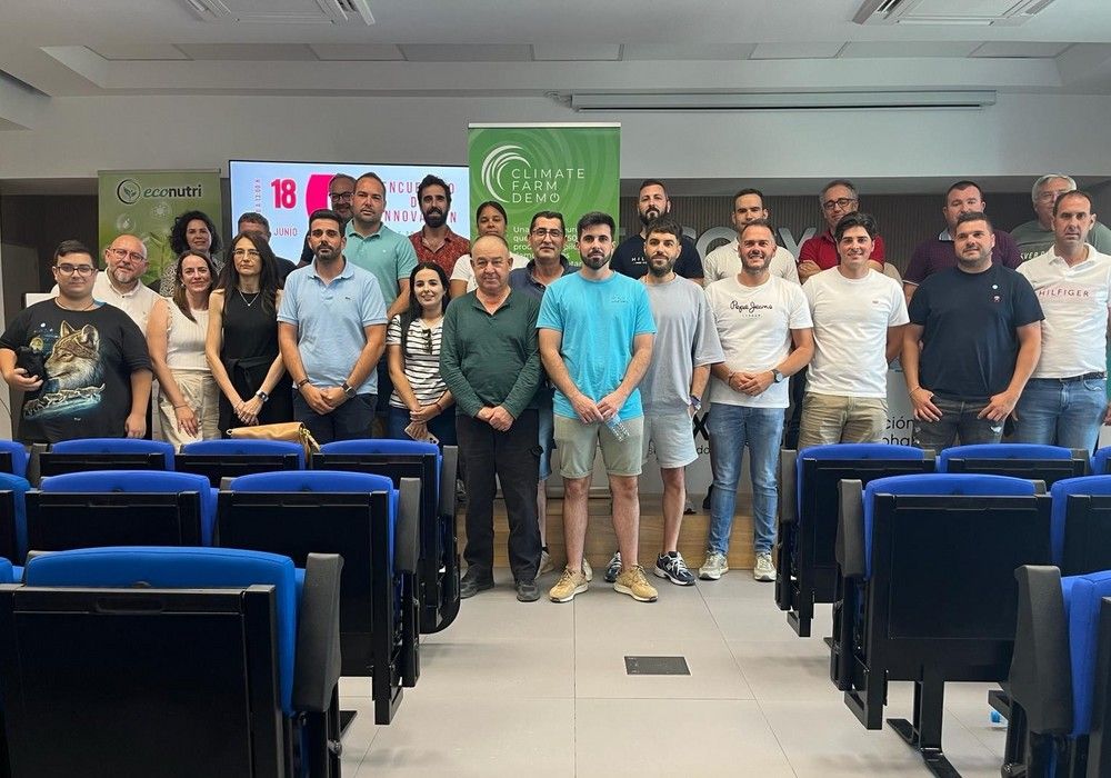 Una veintena de jóvenes agricultores comparten las experiencias de innovación aplicadas al invernadero