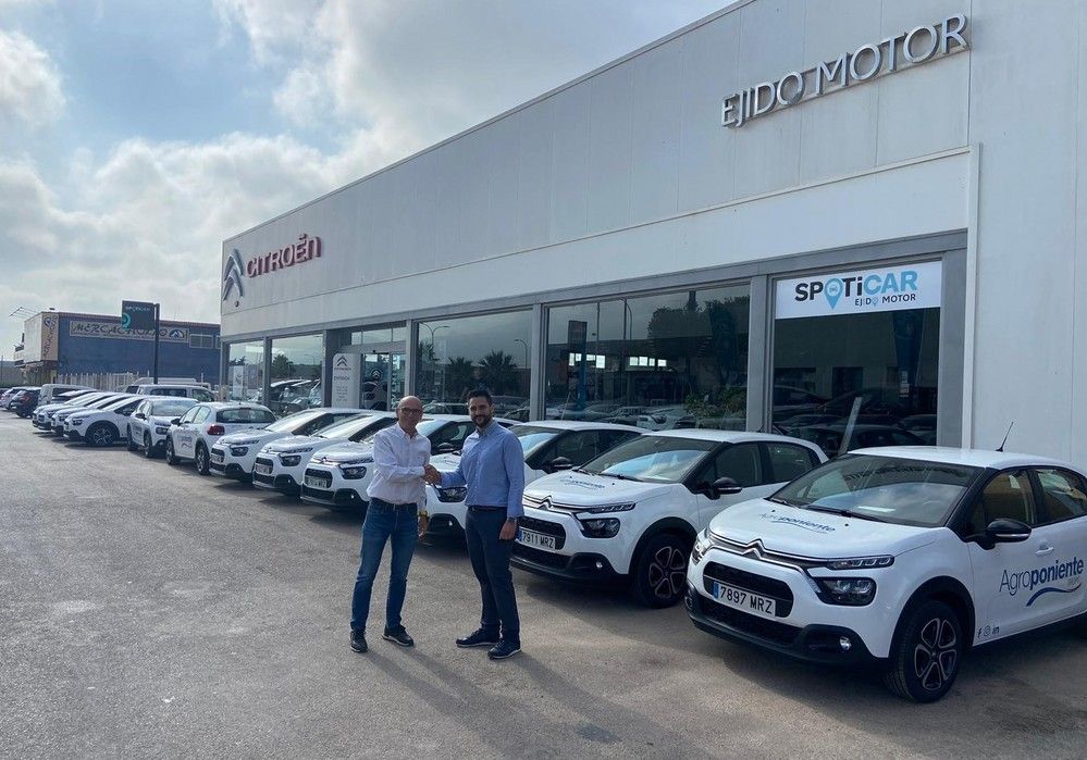 Grupo Agroponiente renueva su flota de vehículos incorporando más de cuarenta unidades de Citroen Ejido Motor